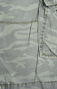 VINTAGE CAMO CARGO SHORTS W30