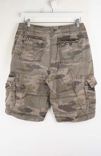VINTAGE MOSSIMO CAMO CARGO SHORTS W30