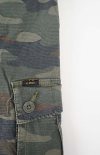 VINTAGE LEE CAMO CARGO SHORTS W28