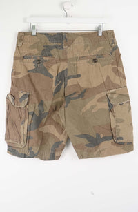 VINTAGE CAMO CARGO SHORTS W34