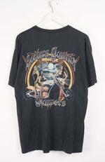 VINTAGE HOOTERS CHOPPERS T-SHIRT (L)