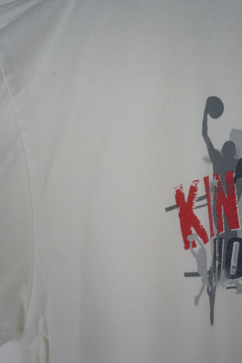 VINTAGE NIKE KIGN HOLIAY HOOPEEST T-SHIRT (XL)