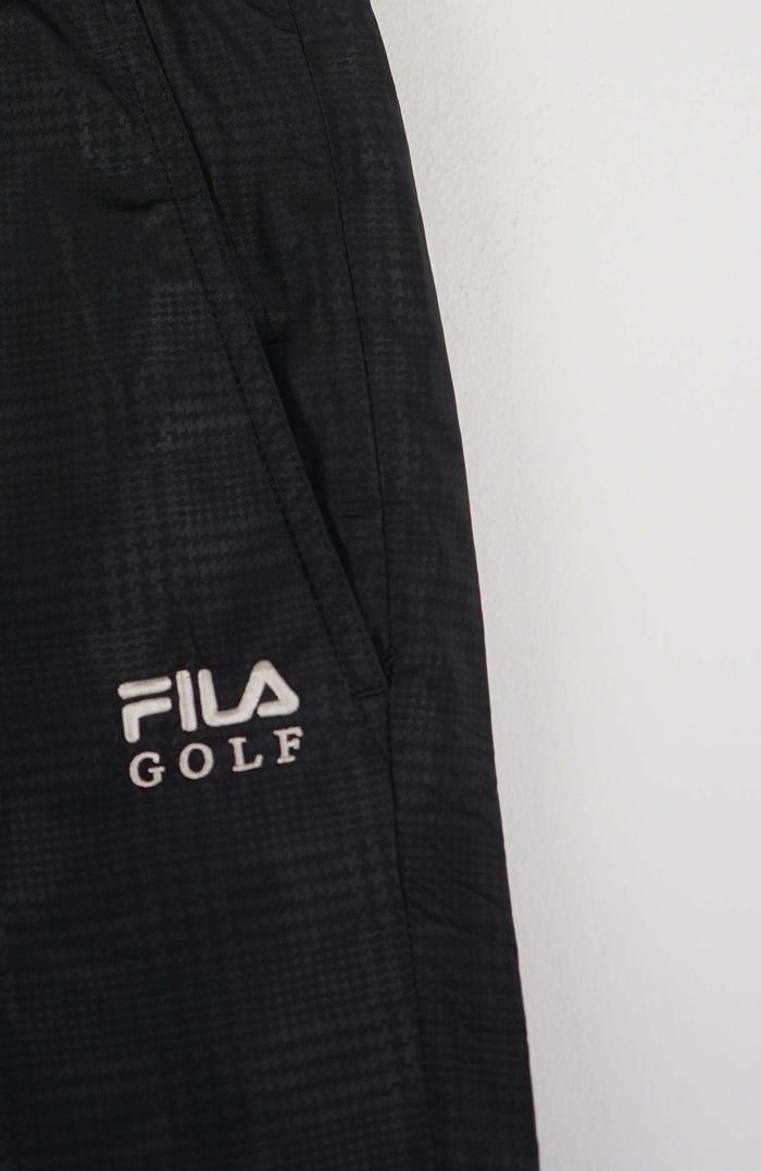 VINTAGE FILA GOLF TRACK PANT SHORTS (L)