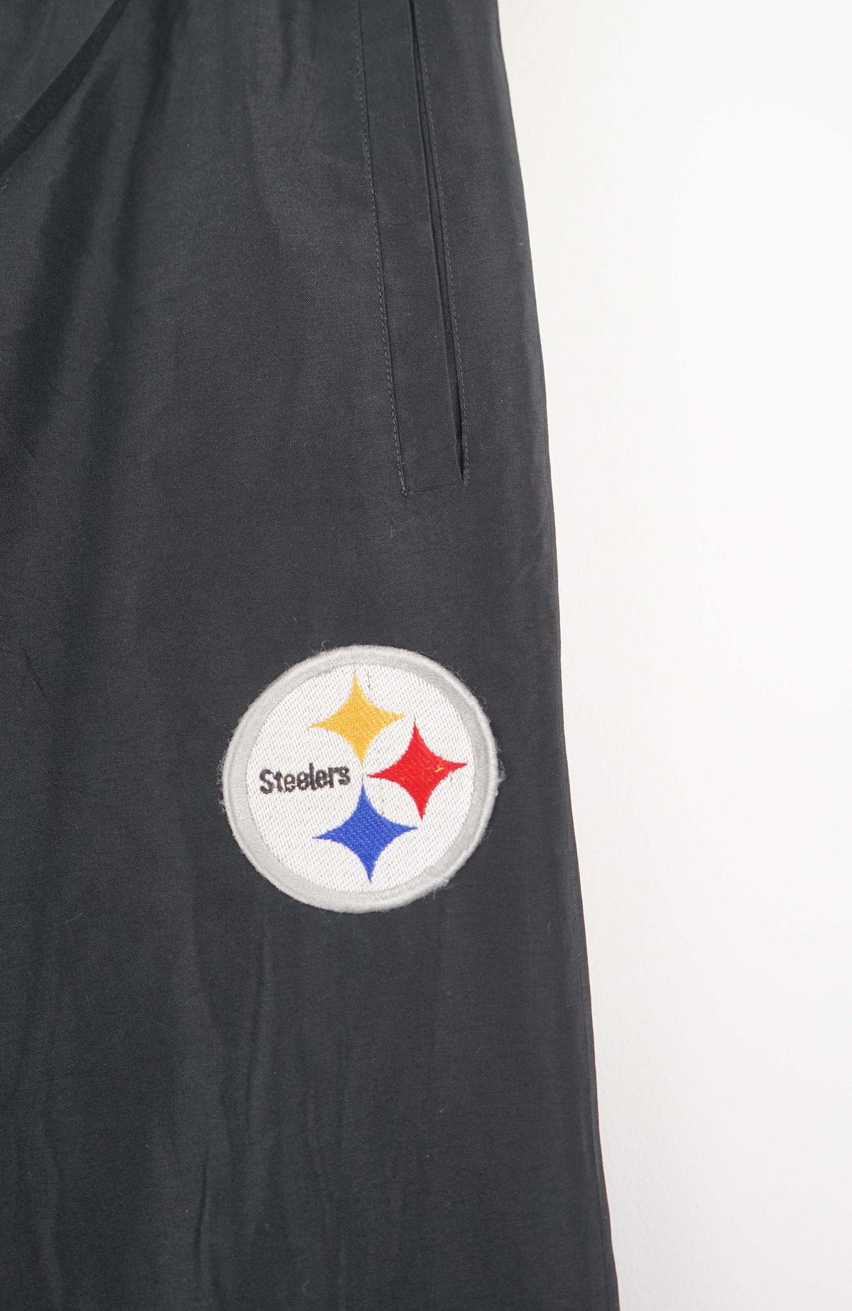 VINTAGE NFL STEELERS TRACK PANTS (M)