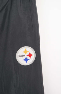VINTAGE NFL STEELERS TRACK PANTS (M)