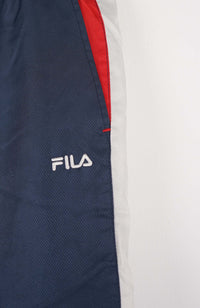 VINTAGE FILA TRACK PANT SHORTS (M)