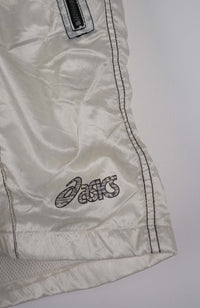 VINTAGE ASICS TRACK PANT SHORTS (M)
