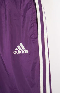 VINTAGE ADIDAS TRACK PANT SHORTS (S)