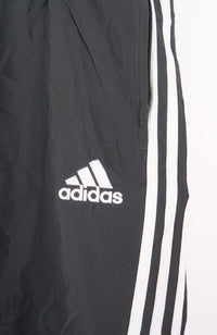VINTAGE ADIDAS TRACK PANT SHORTS (XXL)