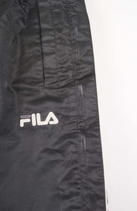 VINTAGE FILA TRACK PANT SHORTS (S)