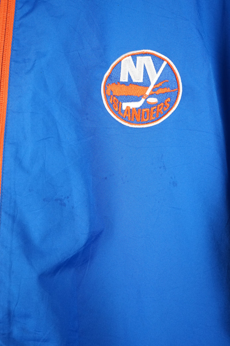 VINTAGE REEBOK NEW YORK ISLANDERS WINDBREAKER (XXL)