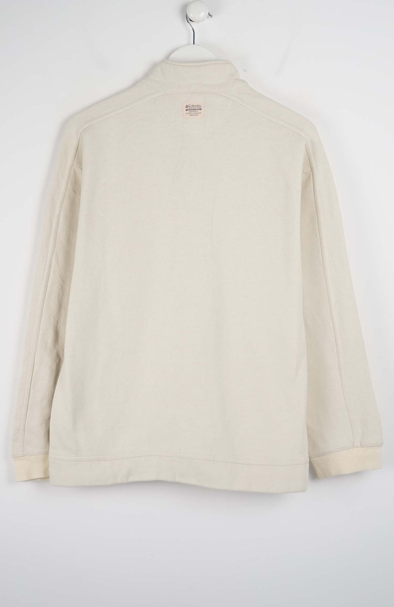 VINTAGE COLUMBIA 1/4 ZIP SWEATER (M)