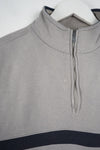 VINTAGE REEBOK 1/4 ZIP SWEATER (L)