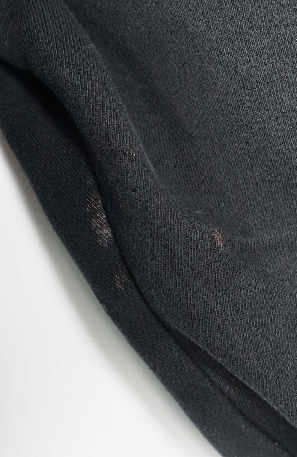 Black Fila sweatshirt on a white background