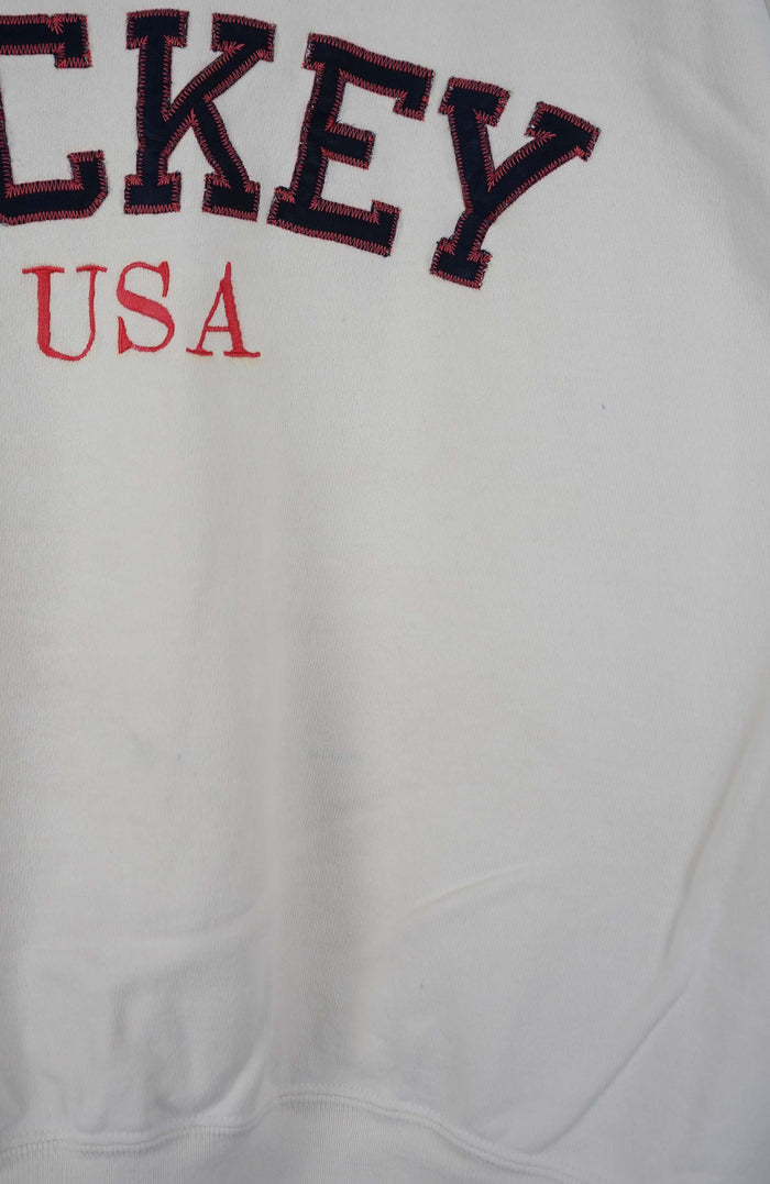 VINTAGE DISNEY MICKEY USA SWEATER (M)