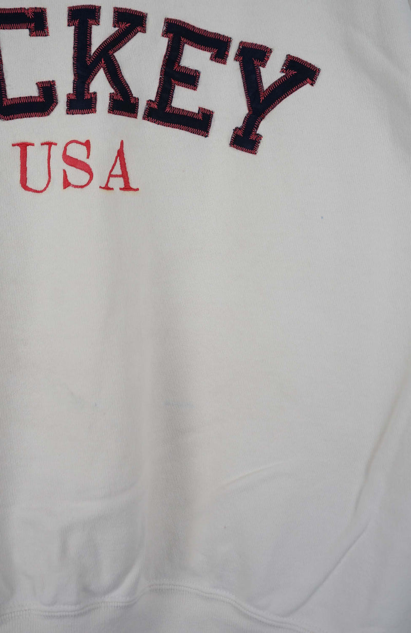 VINTAGE DISNEY MICKEY USA SWEATER (M)