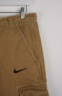 VINTAGE REWORK CARGO CAPRI SHORTS W34