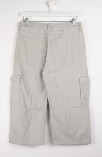 VINTAGE REWORK CARGO CAPRI SHORTS W32
