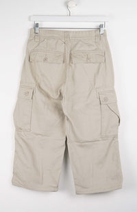 VINTAGE REWORK CARGO CAPRI SHORTS W29
