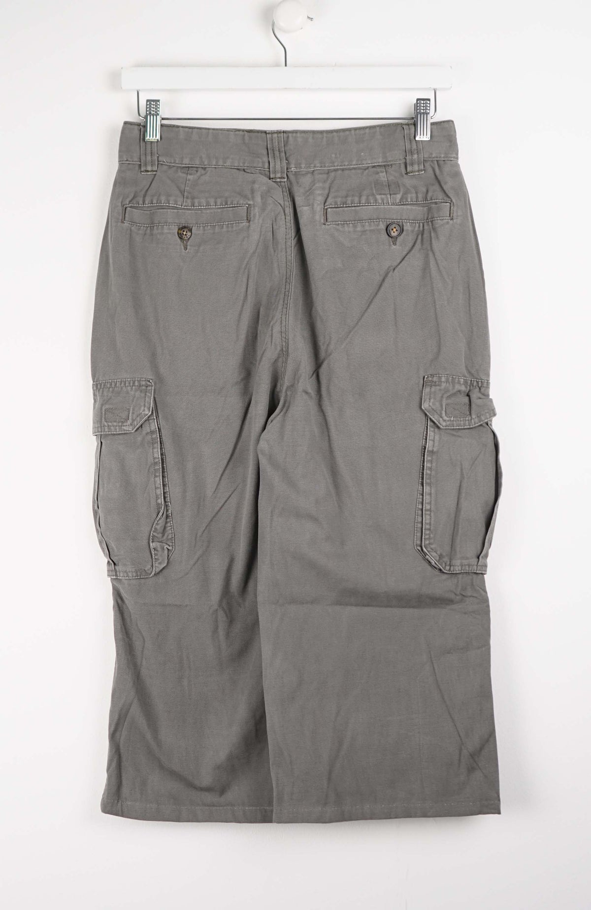 VINTAGE REWORK CARGO CAPRI SHORTS W30