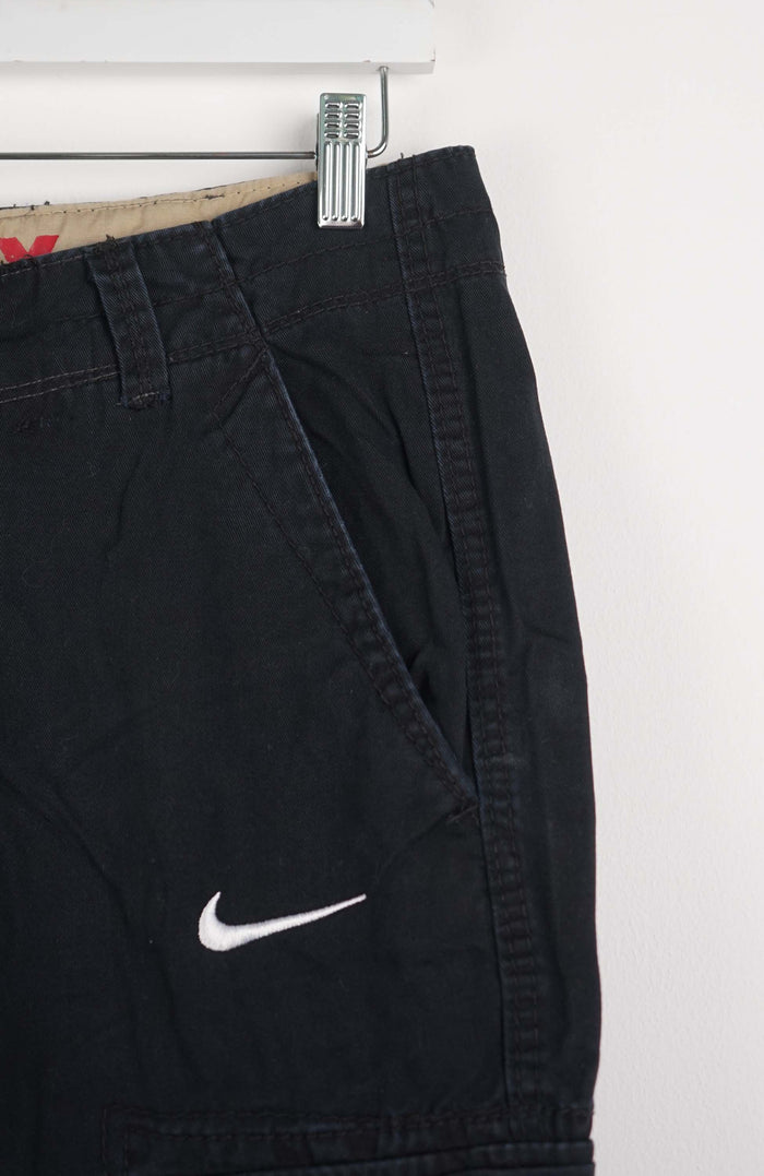 VINTAGE REWORK CARGO CAPRI SHORTS W33