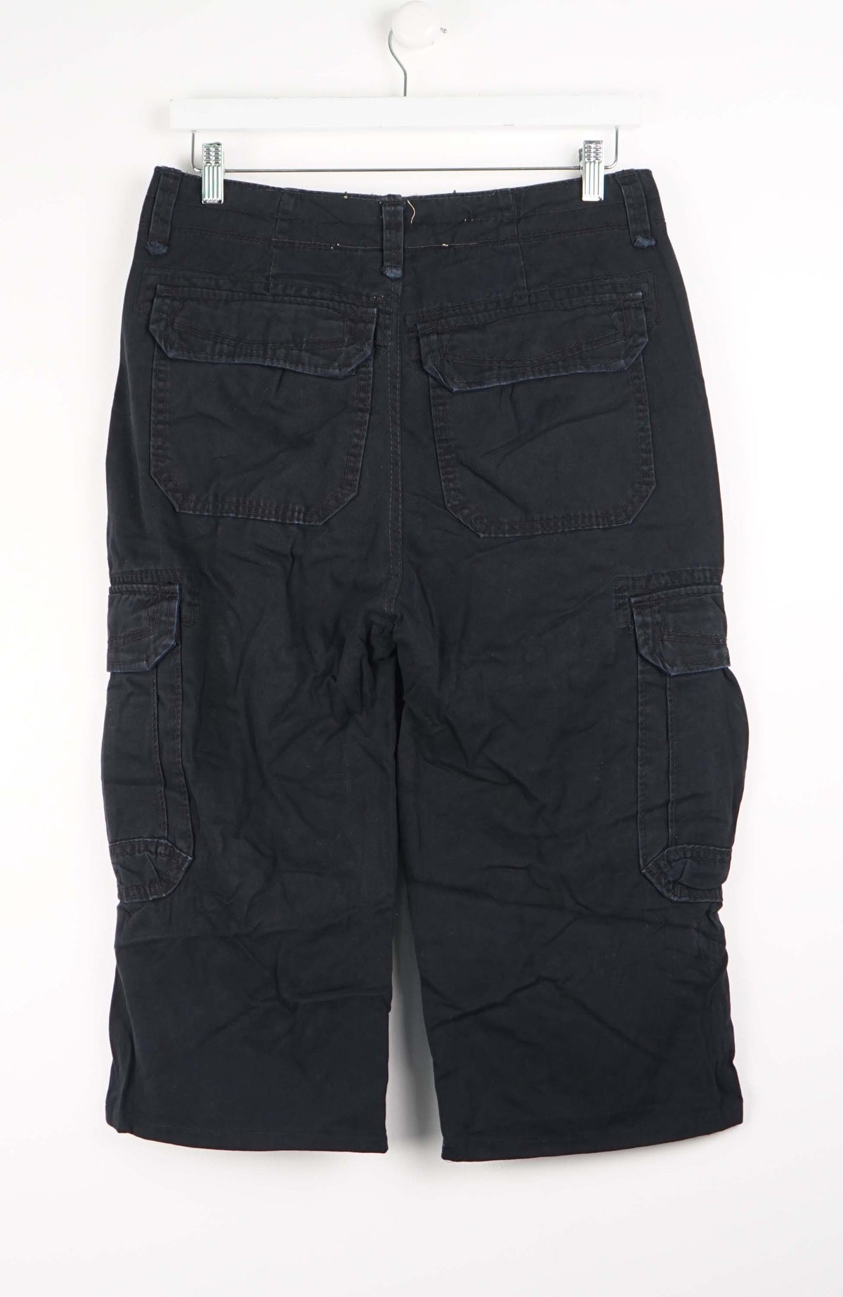 VINTAGE REWORK CARGO CAPRI SHORTS W33