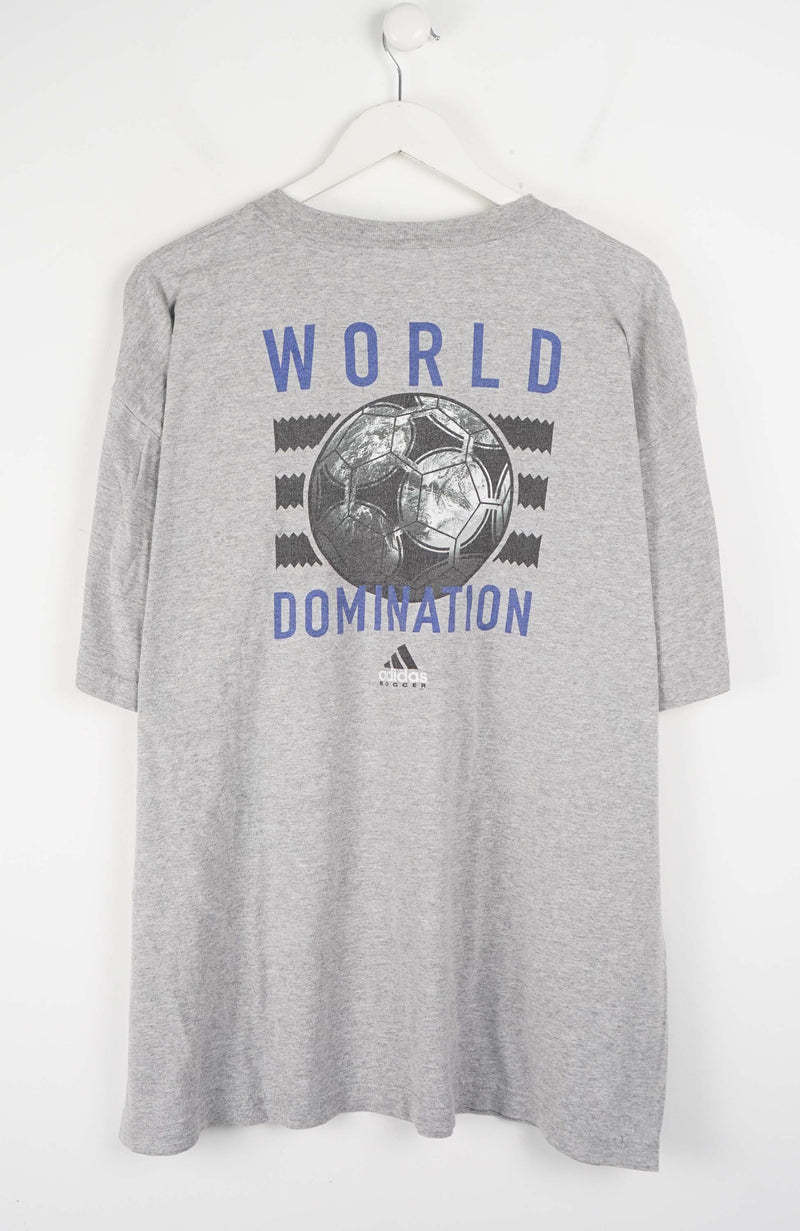 VINTAGE ADIDAS FOOTBALL T-SHIRT (XL)