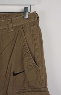 VINTAGE REWORK CARGO CAPRI SHORTS W32