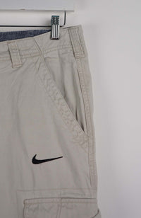 VINTAGE REWORK CARGO CAPRI SHORTS W33