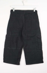 VINTAGE REWORK CARGO CAPRI SHORTS W30