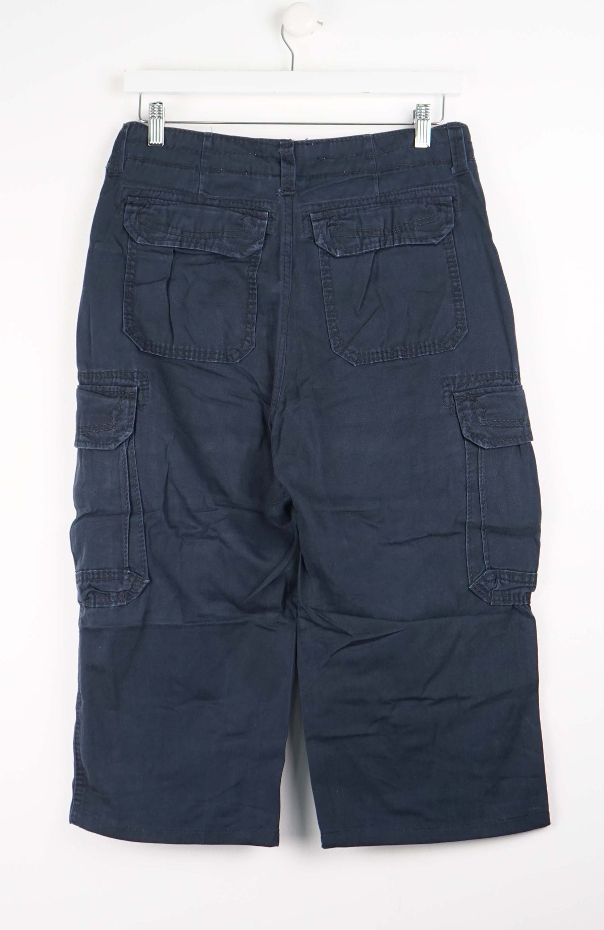 VINTAGE REWORK CARGO CAPRI SHORTS W32