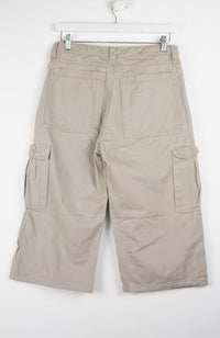 VINTAGE REWORK CARGO CAPRI SHORTS W31