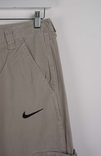 VINTAGE REWORK CARGO CAPRI SHORTS W32