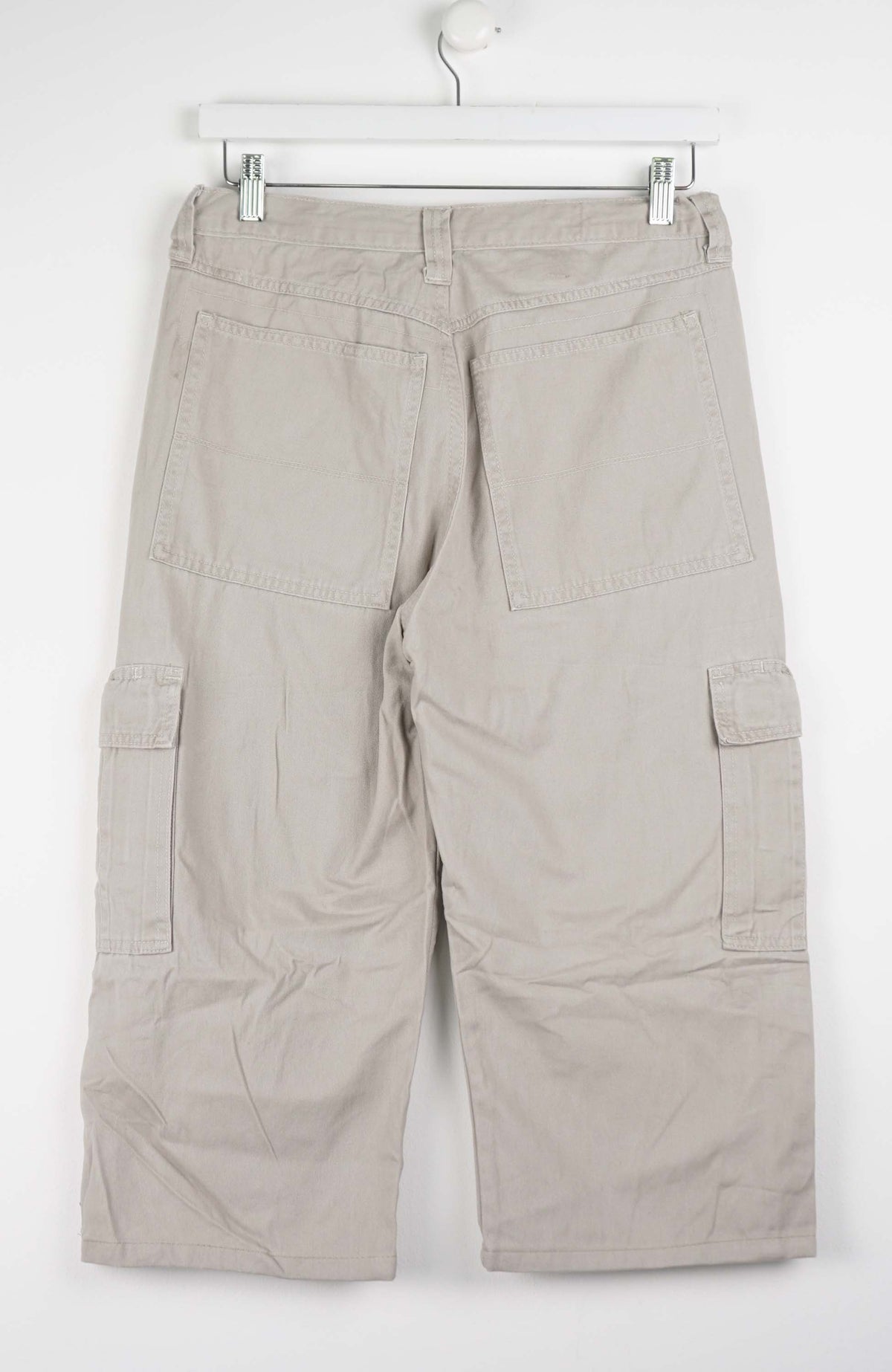 VINTAGE REWORK CARGO CAPRI SHORTS W32