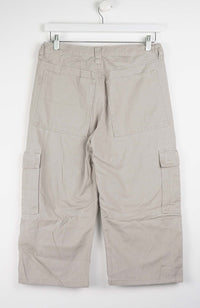 VINTAGE REWORK CARGO CAPRI SHORTS W32