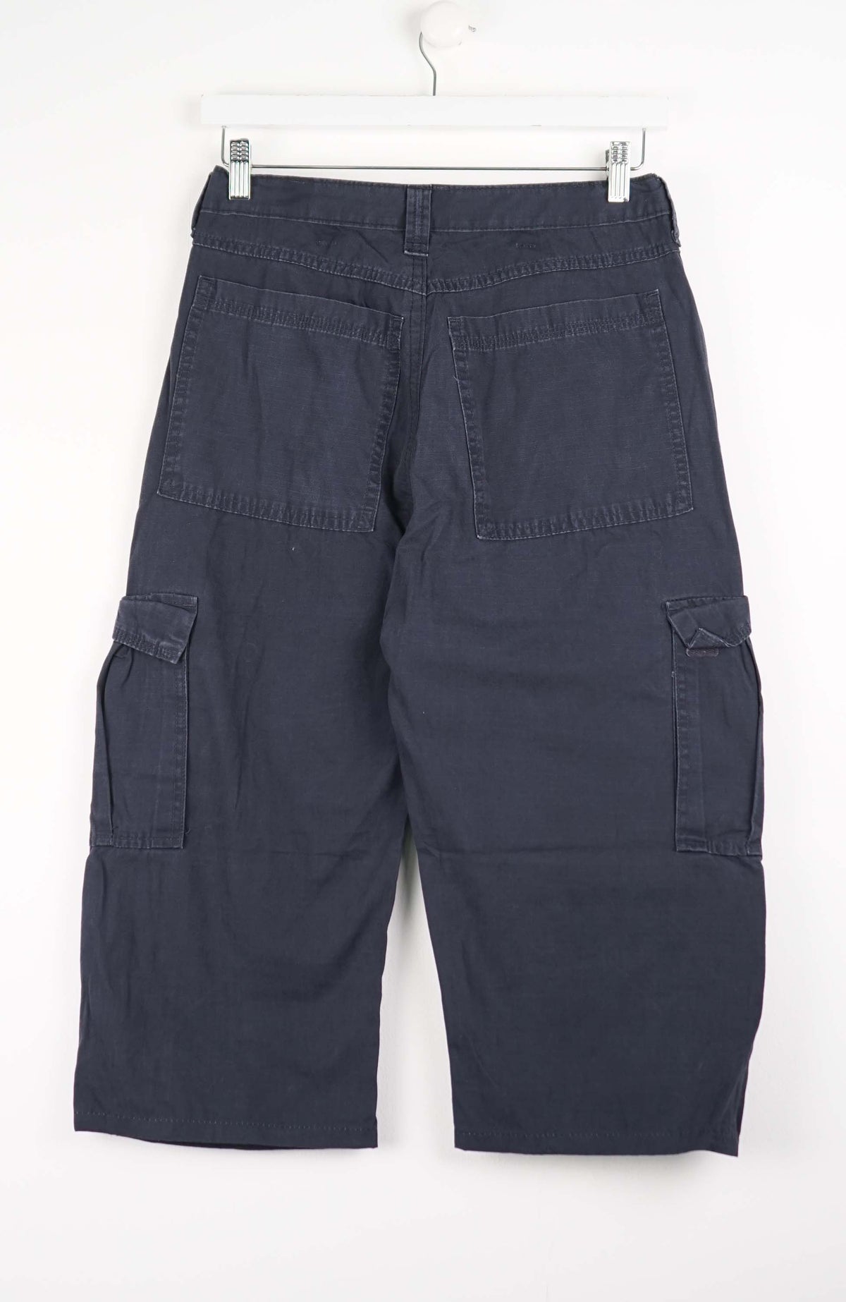 VINTAGE REWORK CARGO CAPRI SHORTS W30