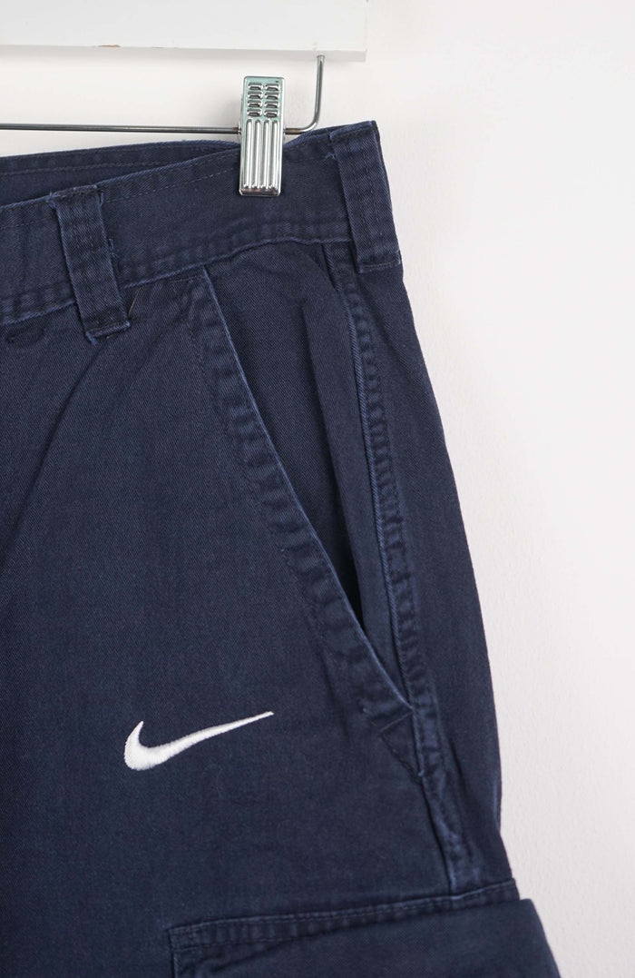 VINTAGE REWORK CARGO CAPRI SHORTS W32