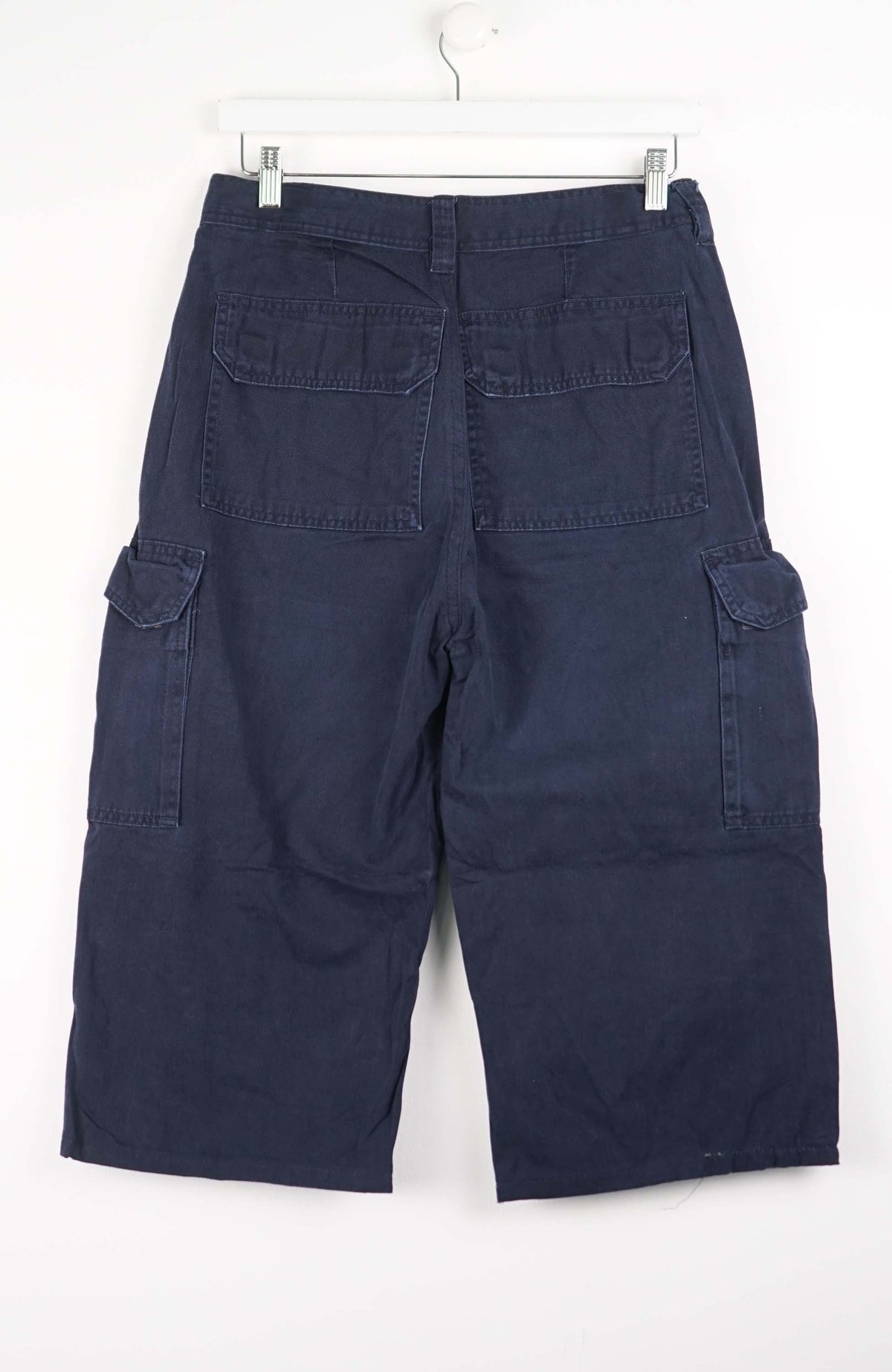 VINTAGE REWORK CARGO CAPRI SHORTS W32