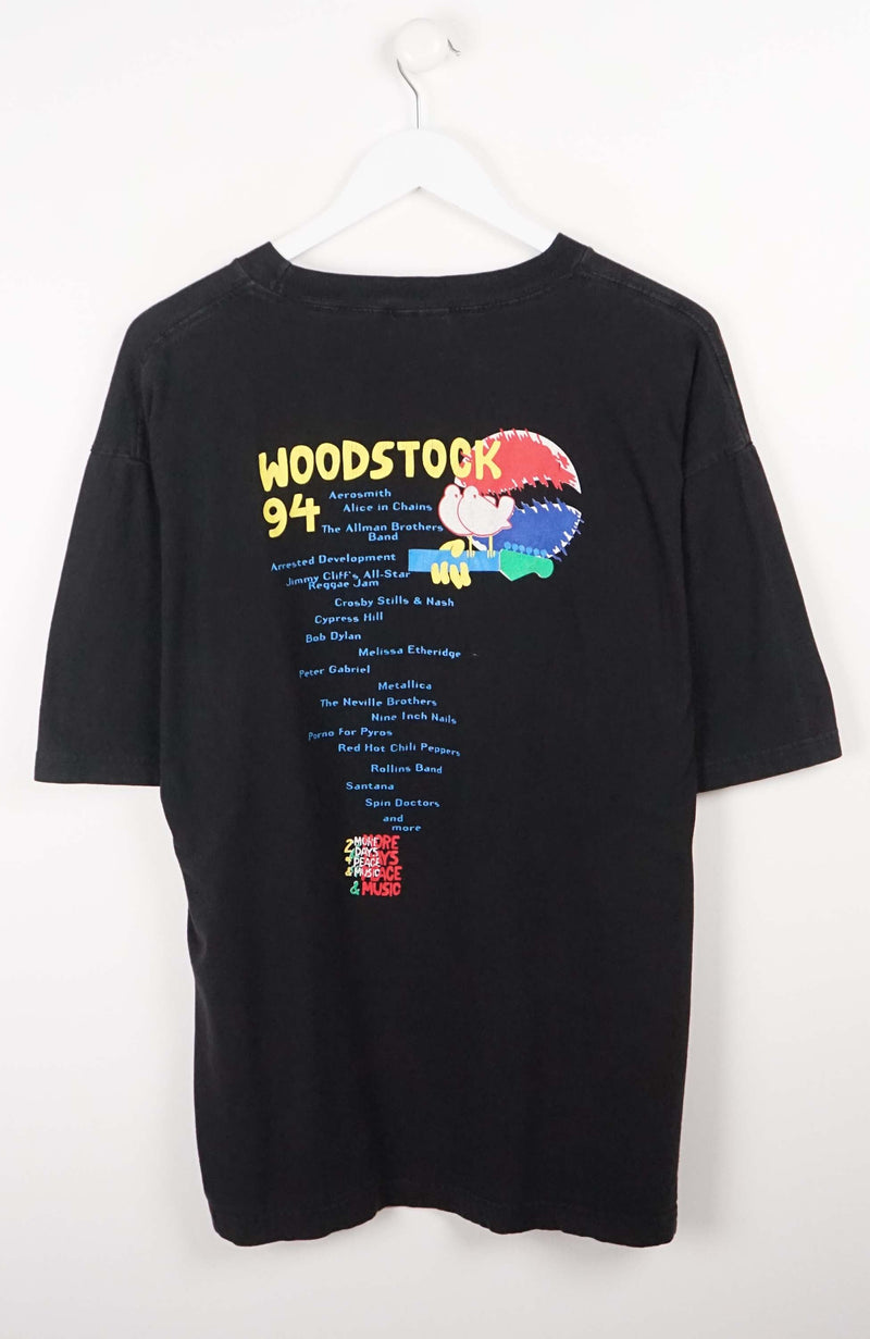 VINTAGE WOODSTOCK 94 T-SHIRT (L)