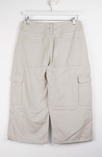 VINTAGE REWORK CARGO CAPRI SHORTS W32