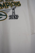 VINTAGE NFL GREENBAY PACKERS SUPER BOWL CHAMPIONS T-SHIRT (XL)