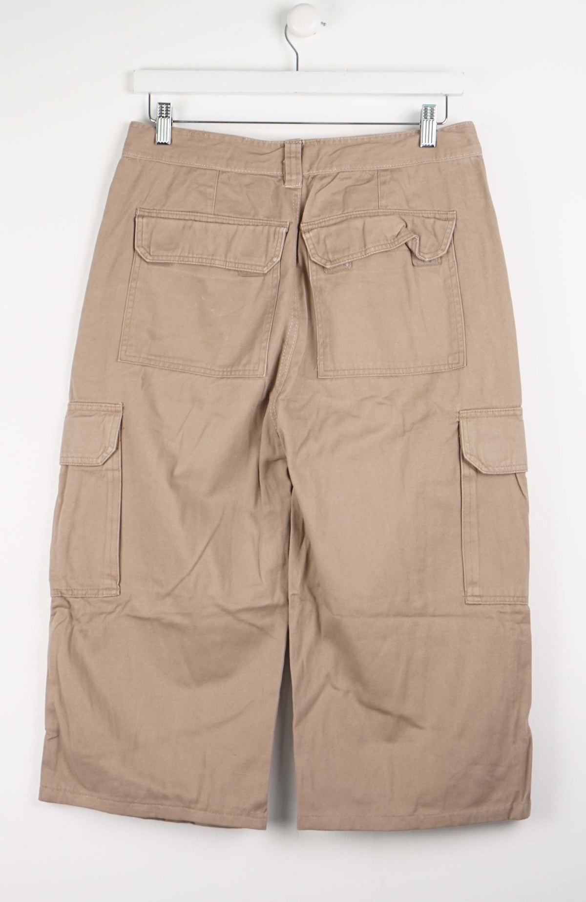 VINTAGE REWORK CARGO CAPRI SHORTS W32