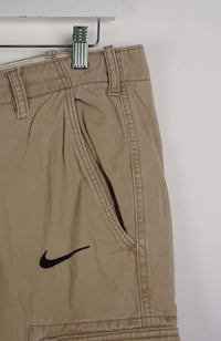 VINTAGE REWORK CARGO CAPRI SHORTS W35