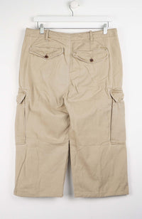 VINTAGE REWORK CARGO CAPRI SHORTS W35