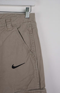 VINTAGE REWORK CARGO CAPRI SHORTS W31