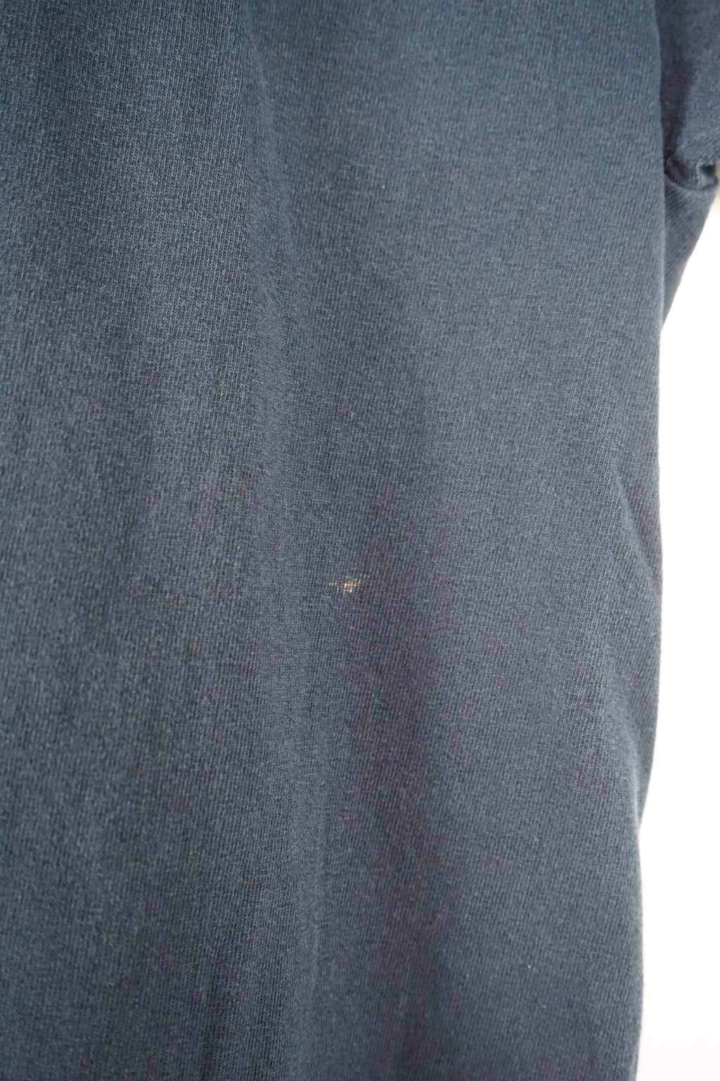 Navy blue t-shirt with Denver Broncos logo on a white background