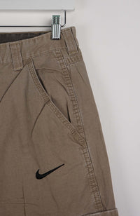 VINTAGE REWORK CARGO CAPRI SHORTS W32