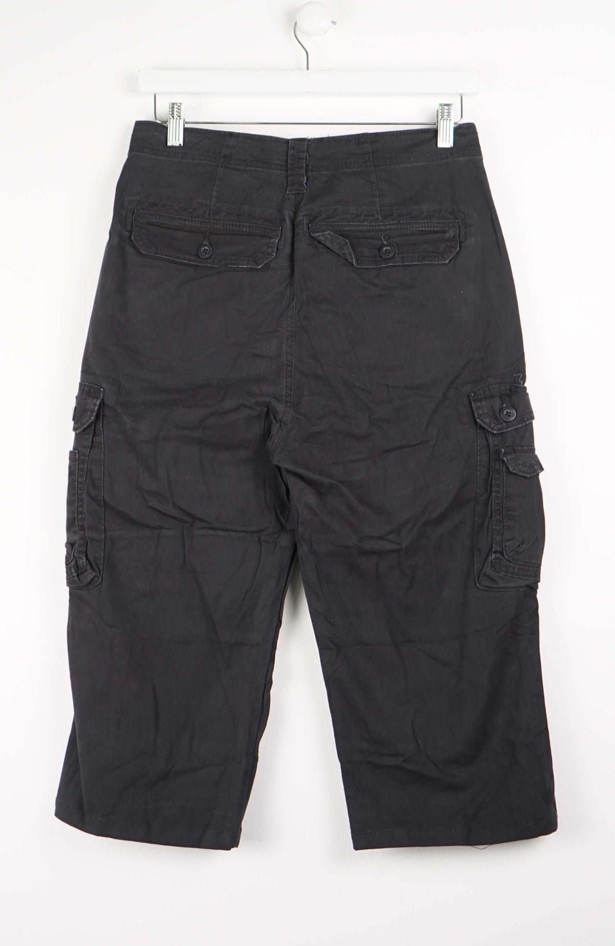 VINTAGE REWORK CARGO CAPRI SHORTS W30