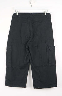VINTAGE REWORK CARGO CAPRI SHORTS W32