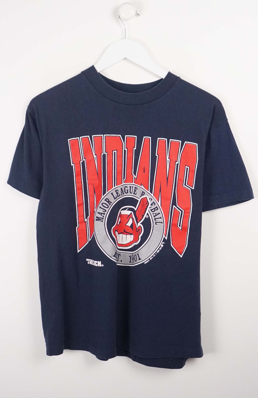 VINTAGE CLEVELAND INDIANS T-SHIRT (S)